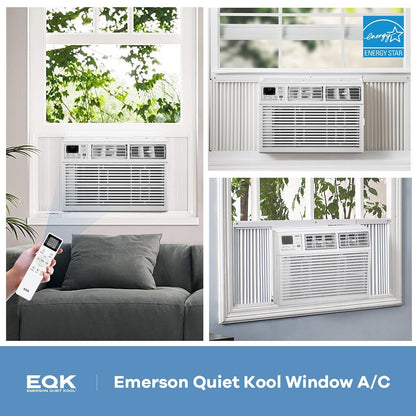 Emerson Quiet - 8000 BTU Window Air Conditioner with Electronic Controls | EARC8RE1
