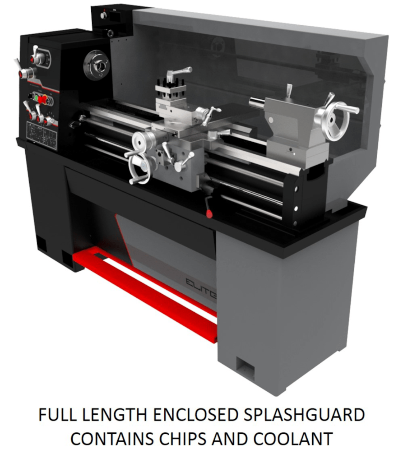 JET Elite Lathe E-1440VS with ACU-RITE 303 DRO with Taper Attachment - JT9-892462