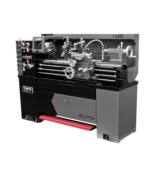 JET Elite Lathe E-1236VS with ACU-RITE 303 CSS DRO with Collet Closer - JT9-892317