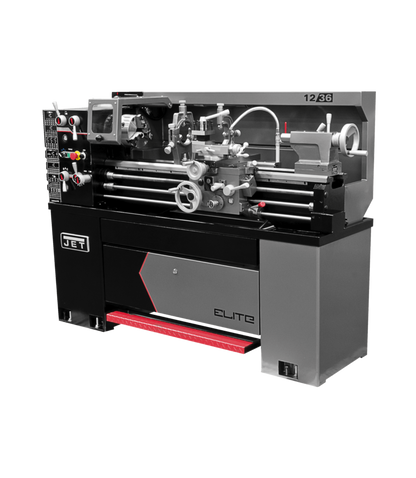 JET Elite Lathe E-1236VS with ACU-RITE 203 DRO with Collet Closer - JT9-892305