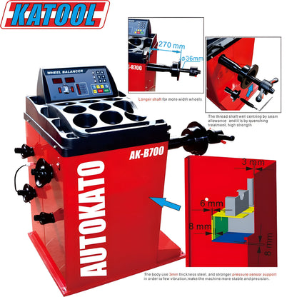 Katool Tire Changer T835 & Wheel Balancer B700 - T835+B700