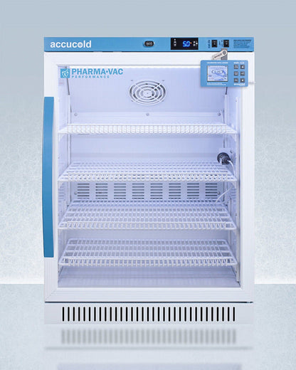 Accucold - 6 Cu.Ft. ADA Height Vaccine Refrigerator - ARG6PVDL2B