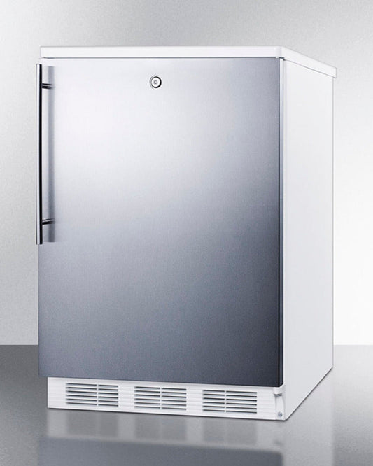 Summit - 24" Wide Built-In All-Refrigerator -  FF6LWBI7SSHV