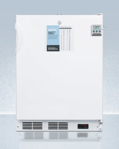 Accucold - 24" Wide Built-In All-Refrigerator - FF6LWBI7PLUS2
