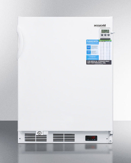 Accucold - 24" Wide Built-In All-Freezer - VT65MLBIVAC
