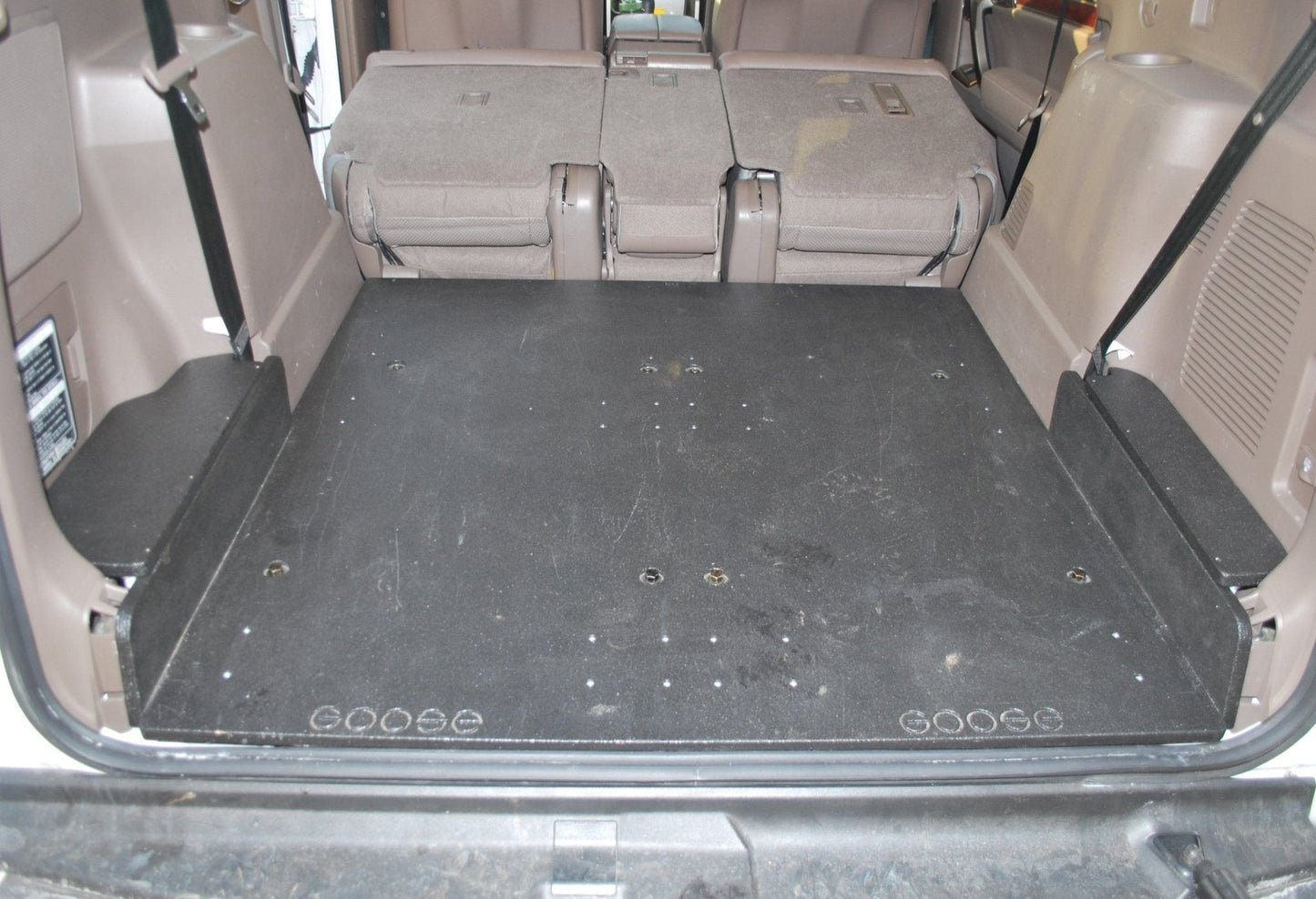 GOOSE GEAR Lexus GX460 2010-2023 2nd Gen. - Rear Plate System - 1016-GGR-SH