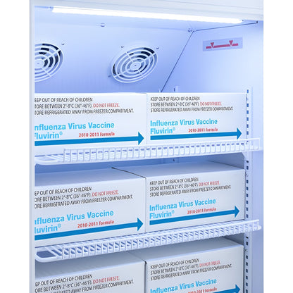 Accucold Summit - 24" Wide Performance Series All-Refrigerator/All-Freezer Combination  -  ARS6PV-AFZ5PVBIADASTACK