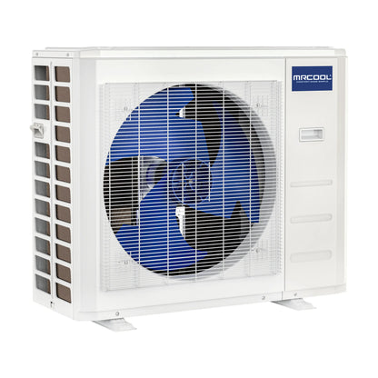 MRCOOL Hyper Heat 2nd Gen 36K BTU, 3 Ton, 17.4 SEER2 Heat Pump Condenser and Ducted Air Handler with 35 Ft. R-454B No-Vac Lineset  - CENTRAL-36-HP-230B35