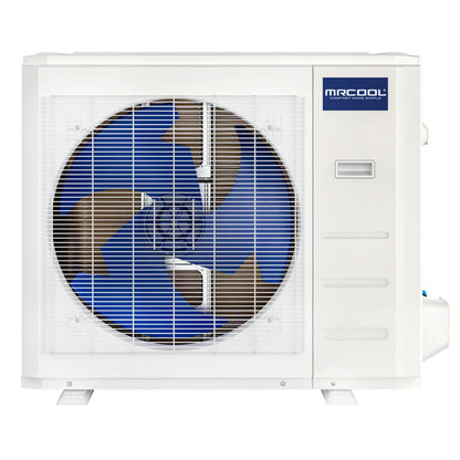 MRCOOL Hyper Heat 2nd Gen 36K BTU, 3 Ton, 17.4 SEER2 Heat Pump Condenser and Ducted Air Handler with 35 Ft. R-454B No-Vac Lineset  - CENTRAL-36-HP-230B35