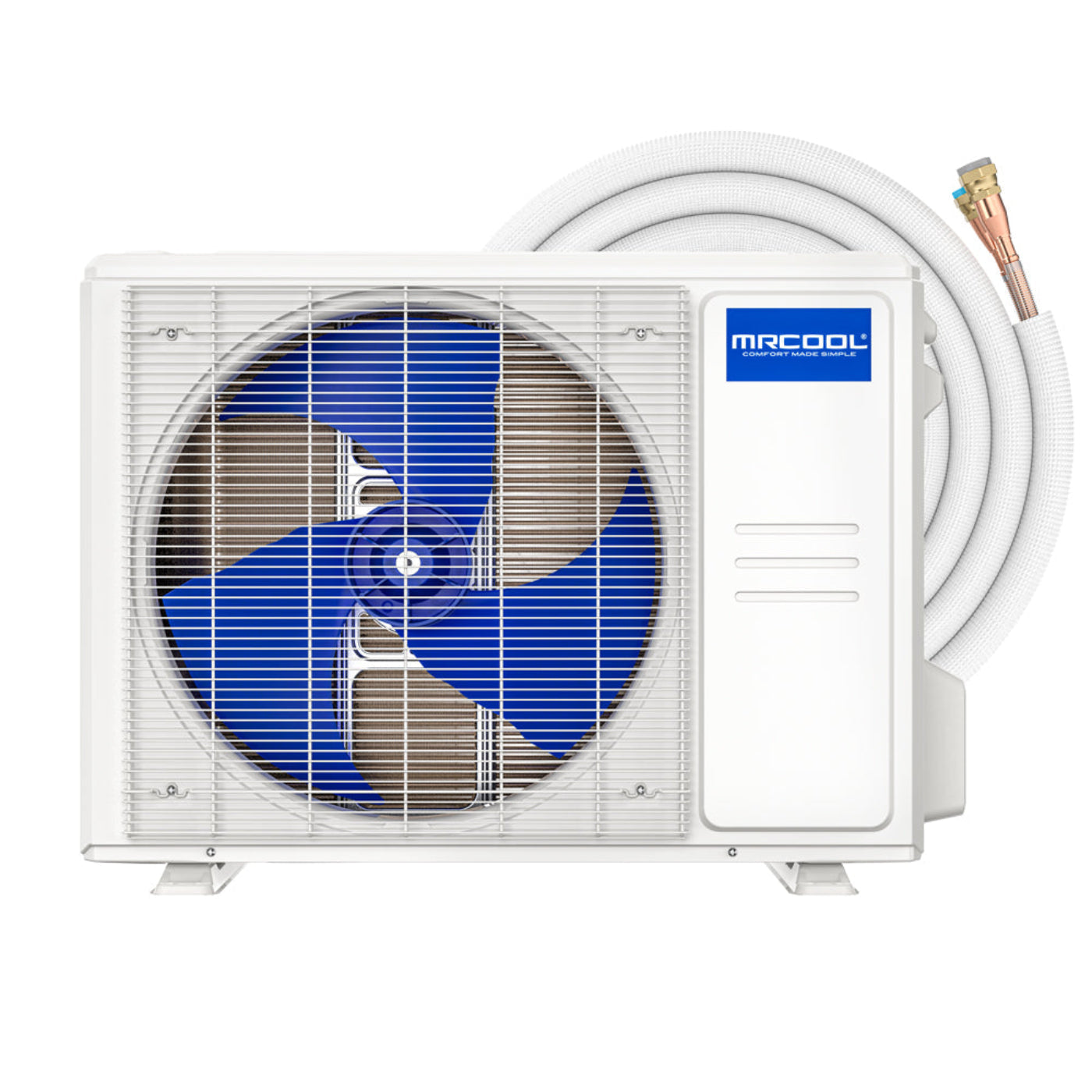 MRCOOL DIY 5th Gen EasyPro 18,000 BTU Single Zone Mini Split Complete System 230V with 16 ft. DIY Quick Connect Line Set and DIYPRO Cable,  - EZPRO-18-HP-23016D-O