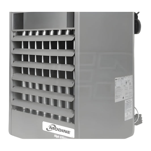 Modine Commercial Workspace Heater - 350K BTU/Intermittent Pilot Ignition/NG/Single Stage w/Aluminized Steel Heat Exchanger & Burner