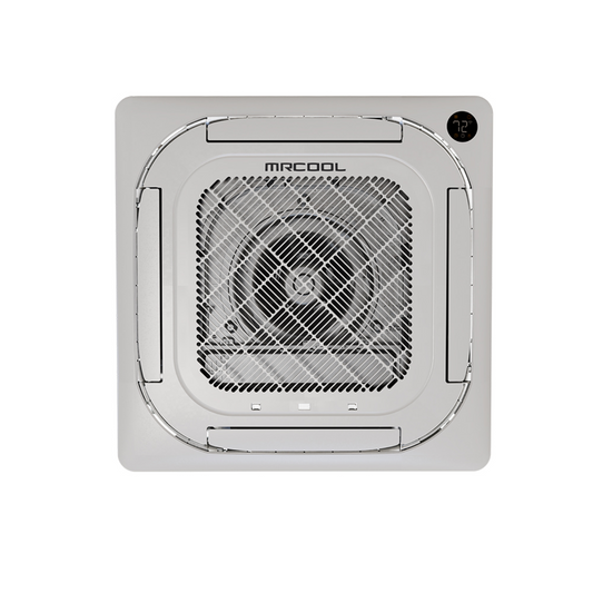 MRCOOL Olympus 24,000 BTU 2 Ton Ductless Mini Split Ceiling Cassette with Panel 230V/60Hz,  - CASSETTE24HP-230C-P-O
