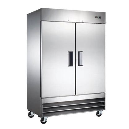 Omcan Solid Door Reach-In Refrigerator - 47 Cu Ft - Omcan-50026
