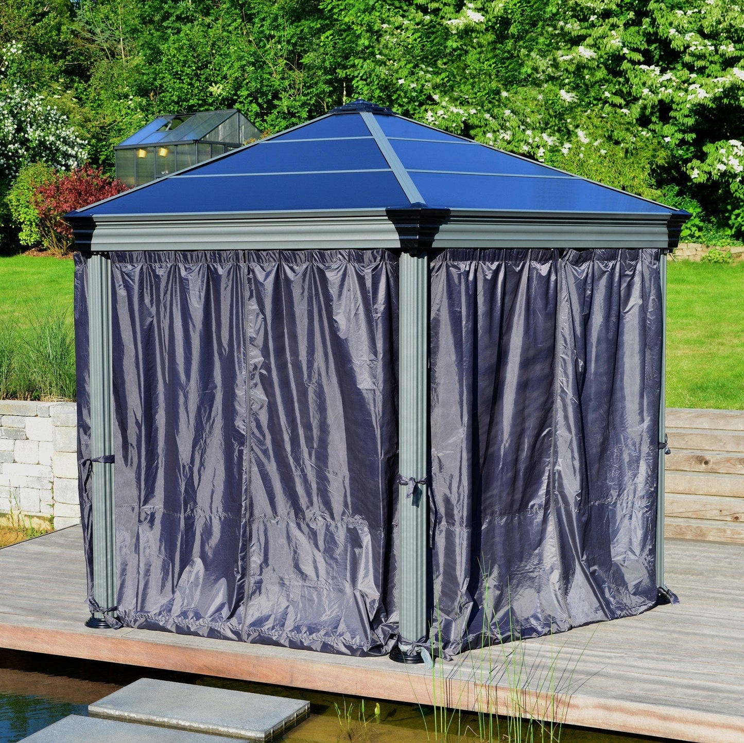Palram - Canopia | Roma Gazebo Curtain set - 6 Piece - HG1057