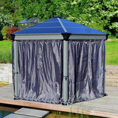 Palram - Canopia | Roma Gazebo Curtain set - 6 Piece - HG1057