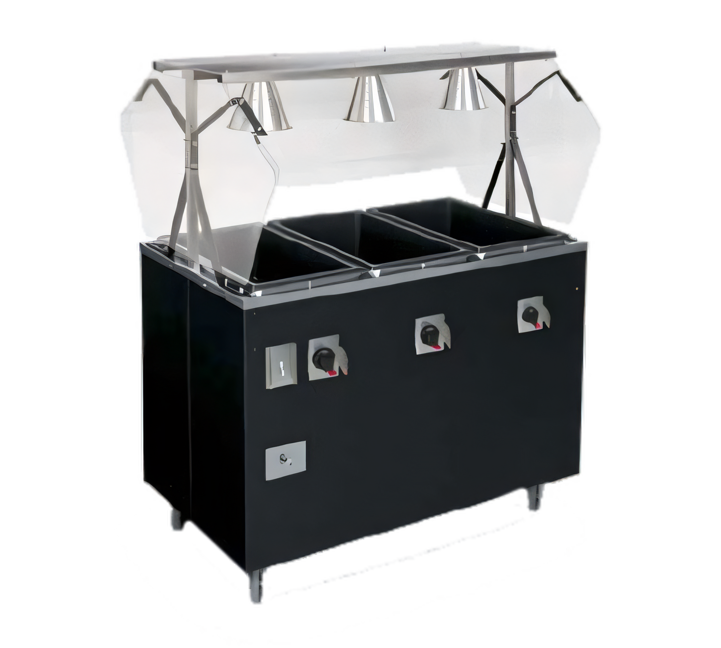 Vollrath T38728 2-Series Affordable Portable Serving Counters - T38728