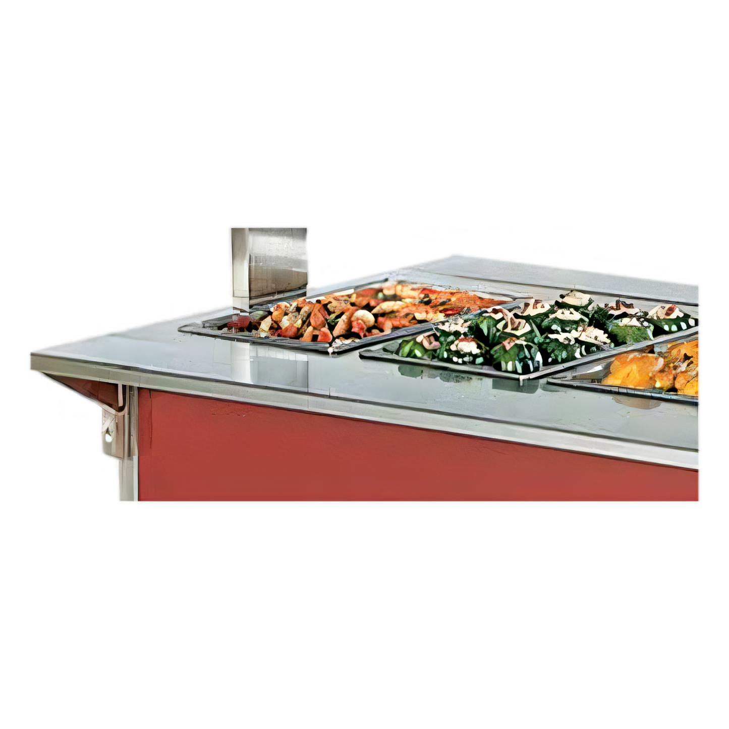 Vollrath 37512-2 4-Series Signature Server Wall-Mounted Shelving - 37512-2