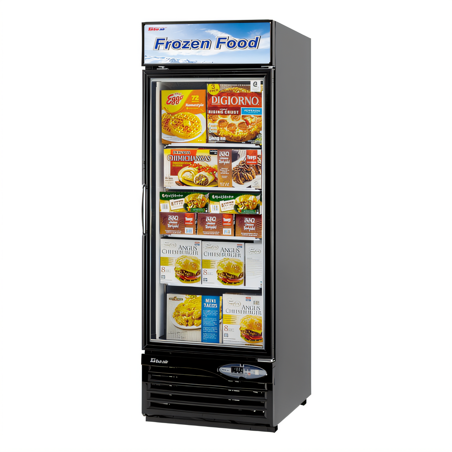 Turbo Air TGF-23F(B)-N Glass Door Merchandisers - TGF-23F(B)-N