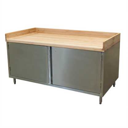 BK Resources CMBT-3672HL Stainless Steel Prep Tables - CMBT-3672HL