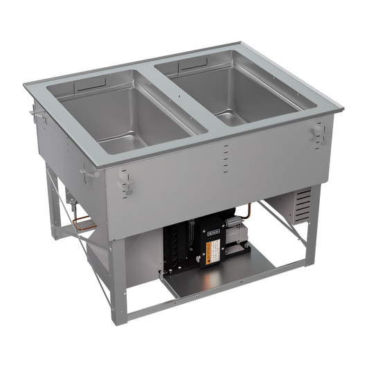 Vollrath FC-HCF-02120-AD-FF Steam Tables & Food Wells - FC-HCF-02120-AD-FF