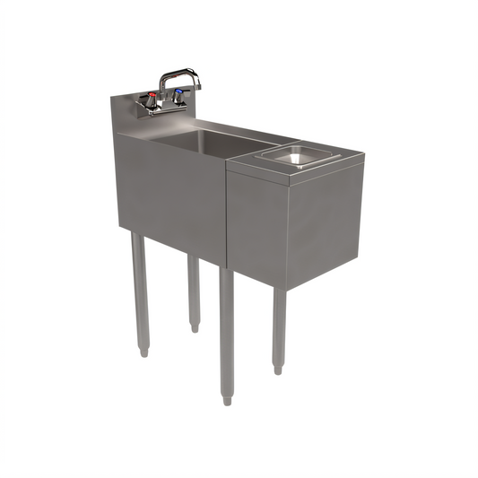 BK Resources UB4-18-SS12-GR-PG Bar Equipment - UB4-18-SS12-GR-PG