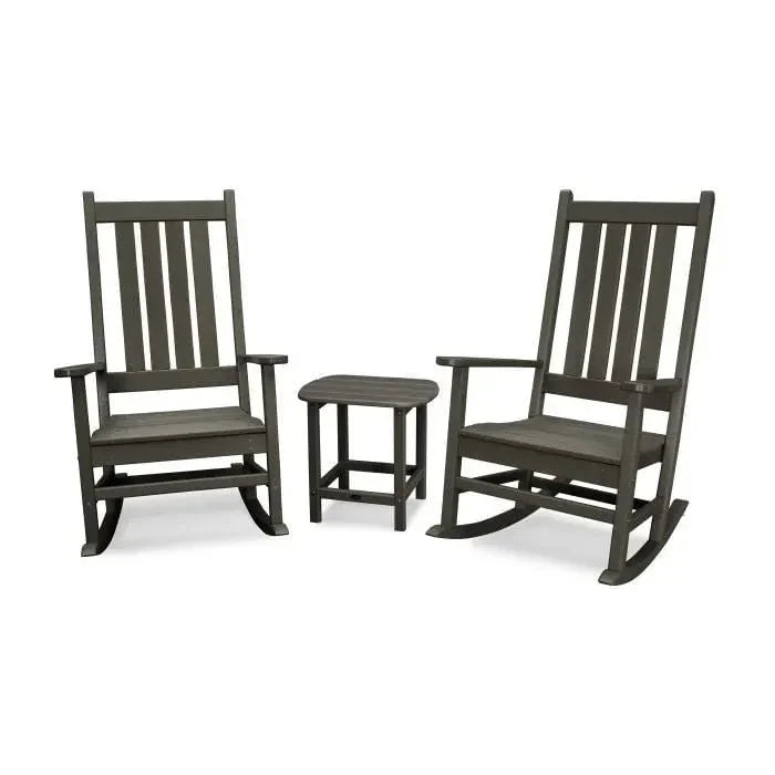 POLYWOOD Vineyard 3-Piece Rocking Set