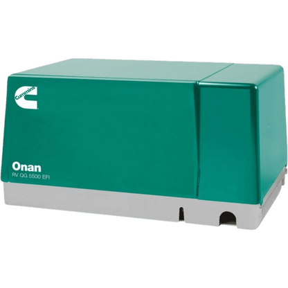 Cummins Onan QG 5500 5.5kW EFI RV Generator 5.5HGJAA-1273 RV Gas Single Phase 120 Volt Air Cooled 30A/30A Breaker New
