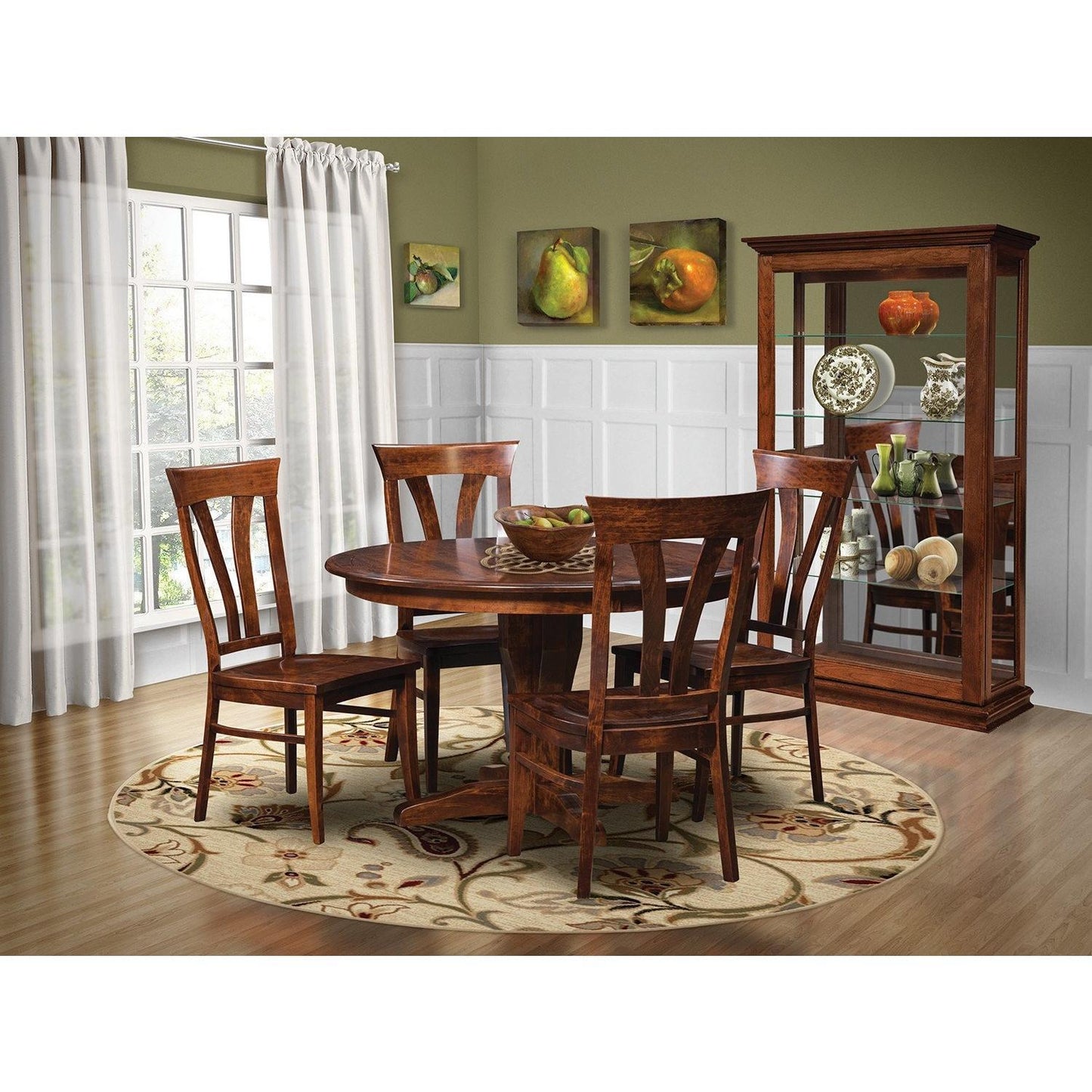 QW Amish Clifton Sliding Door Hutch - 747O-G0-2042