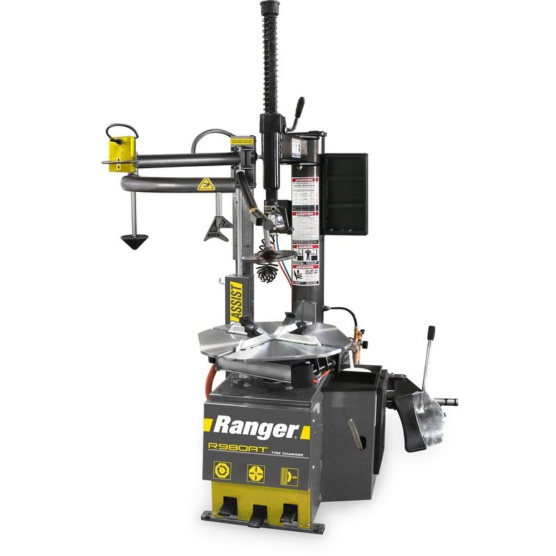 Ranger R980AT Swing-Arm Tire Changer with Single-Tower Assist - Garage Gear & Co.