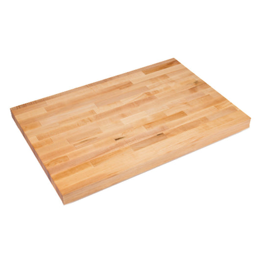 John Boos SC011-O 48" Hard Rock Maple Work Table Top - JBSC011O