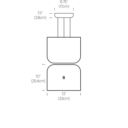 Pablo Designs Totem Up/Down Light