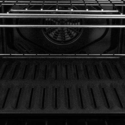 ZLINE 30 in. Professional Double Wall Oven in Black Stainless Steel with Self Cleaning, AWD-30-BS