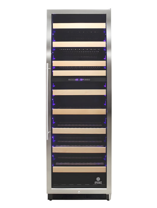 Vinotemp Connoisseur Series 168 Dual Zone Wine Cooler - EL-168WCST